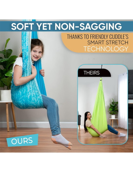 Columpio Sensorial QLE Doble Capa 139,7x154,9 cm 300 kg