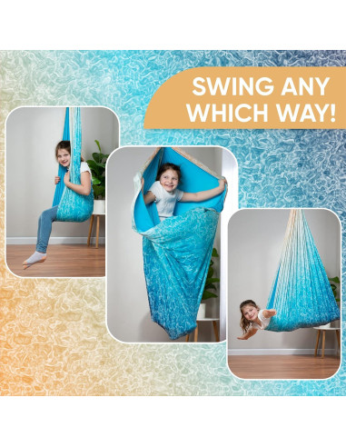 Columpio Sensorial QLE Doble Capa 139,7x154,9 cm 300 kg