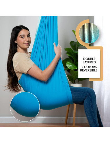 Columpio Sensorial QLE Doble Capa 139,7x154,9 cm 300 kg