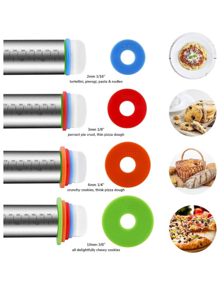 Rodillo de Acero Inoxidable Vinoil con Alfombrilla 60x40cm