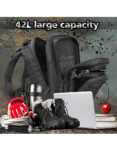 Mochila Táctica EMDMAK 42L Resistente y Cómoda