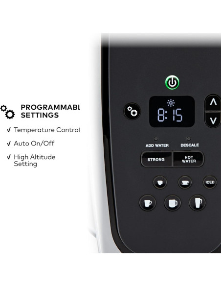 Cafetera Keurig K-Elite 1 Porción Pizarra Cepillada 8-12oz