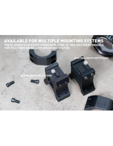 Anillas de Precisión Monstrum 1" Diámetro 2,03 cm Altura