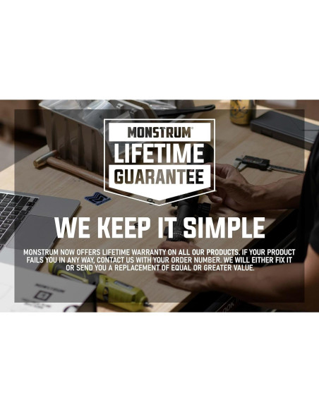 Anillas de Precisión Monstrum 1" Diámetro 2,03 cm Altura