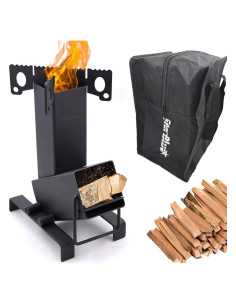 Estufa de Cohete Plegable StarBlue 7.91 kg Ideal Camping