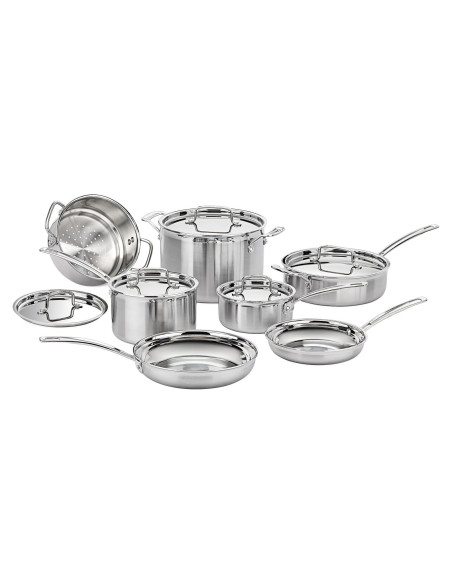 Juego de Utensilios de Cocina Cuisinart 12 Piezas Acero Inoxidable Juego de Utensilios de Cocina Cuisinart 12 Piezas Acero Inoxidable