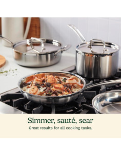 Juego de Utensilios de Cocina Cuisinart 12 Piezas Acero Inoxidable 2