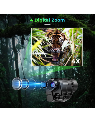 Gafas de Visión Nocturna GOYOJO NVG20 4X HD para Caza