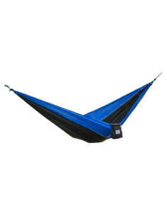 Hamaca de Viaje OuterEQ 275x140cm Portátil Azul/Negro