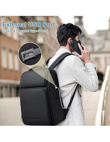 Mochila FENRUIEN para Laptop 17" Resistente al Agua