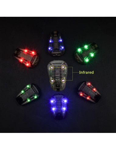 Luz de señal LED IFF para casco táctico LThyzszb