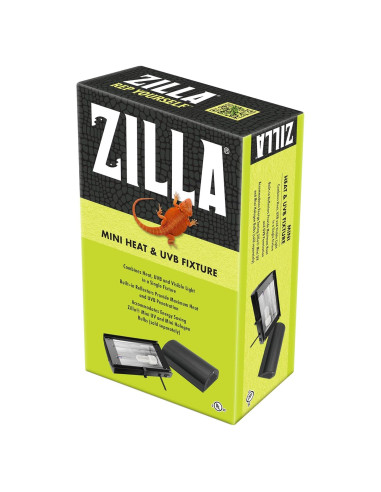 Fijación Mini de Calor y UVB Zilla para Terrario Reptil