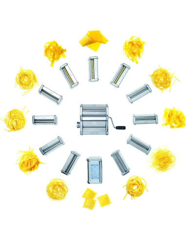 Cortador de Pasta Trenette Marcato 17,78x7,62cm Manual