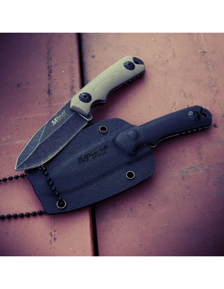 Cuchillo Táctico MTech USA MT-20-30, Hoja 5 cm, Mango G10