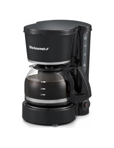 Cafetera Automática Elite Gourmet EHC-5055 5 Tazas Negra