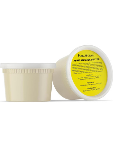 Manteca de Karité Cruda IVORY 450g - 100% Pura Natural Hidratante