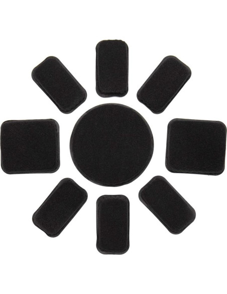 Almohadillas de Casco PAXLAMB Universal 19pcs Espuma Viscoelástica