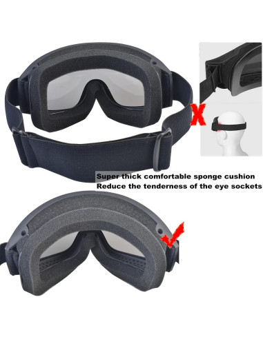 Máscara Táctica Hdlsina HL-09 con Casco y Gafas Antivaho