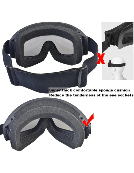 Máscara Táctica Hdlsina HL-09 con Casco y Gafas Antivaho