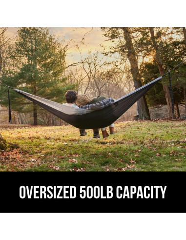 Hamaca Portátil Gorilla Grip 3,05x1,98m Soporta 226kg