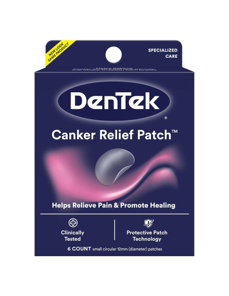 Parche Alivio Llagas DenTek 6 Piezas Vitamina E