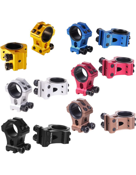 Anillas de Mira Dovetail WestHunter WH-203 30 mm Altura 36 mm