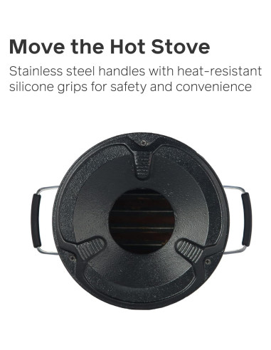 Estufa Cohete EcoZoom Versa Doble Combustible 6,44 kg