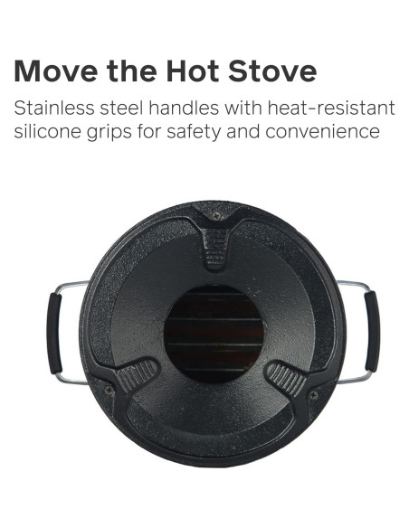 Estufa Cohete EcoZoom Versa Doble Combustible 6,44 kg