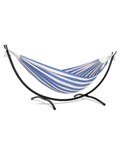 Hamaca SUNCREAT para Patio con Estructura 215 kg Rayas