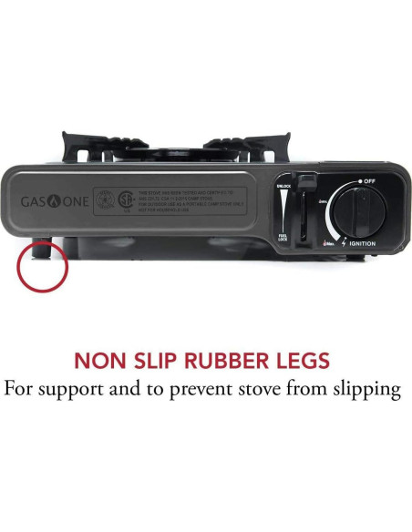 Estufa Portátil de Butano Gas One GS-1000G 7650 BTU