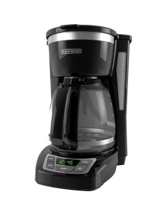 Cafetera Digital BLACK+DECKER 12 Tazas Programable Negra 2