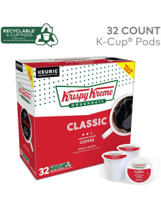 Café Krispy Kreme Clásico K-Cup 32 unidades Tueste Medio 2