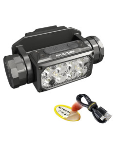 Luz Táctica para Casco Nitecore HC65M UHE 2000 Lúmenes