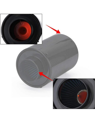 Kit de Admisión de Aire Frío PTNHZ 3" con Ventilador