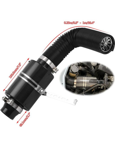 Kit de Admisión de Aire Frío PTNHZ 3" con Ventilador