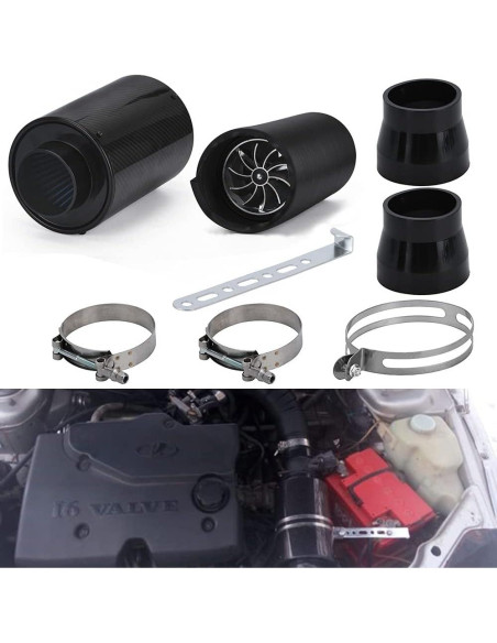 Kit de Admisión de Aire Frío PTNHZ 3" con Ventilador