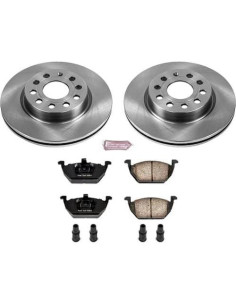 Kit de Freno Power Stop KOE6041 Delantero para Jetta 2011-2015 2