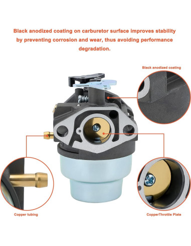 Carburador Hipa GCV160 para cortacésped y lavadora