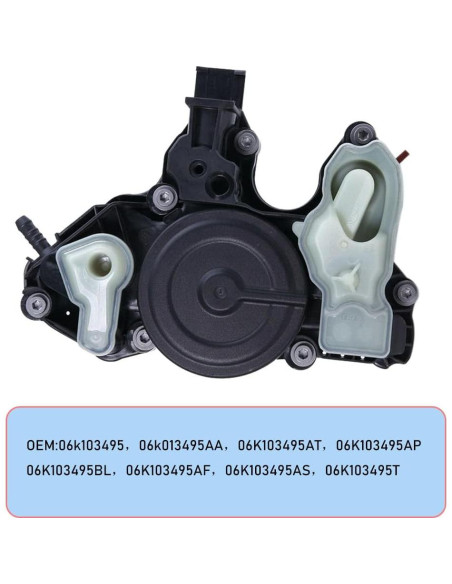 Válvula de Ventilación PCV WZruibo 06K103495 para Volkswagen