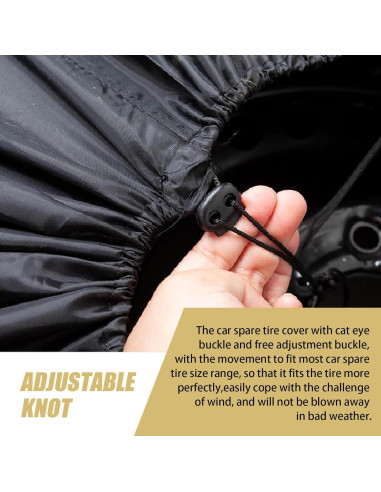 Protector de Neumáticos waswale S 66 cm Tela Oxford