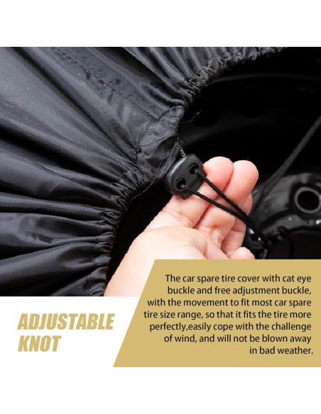 Protector de Neumáticos waswale S 66 cm Tela Oxford