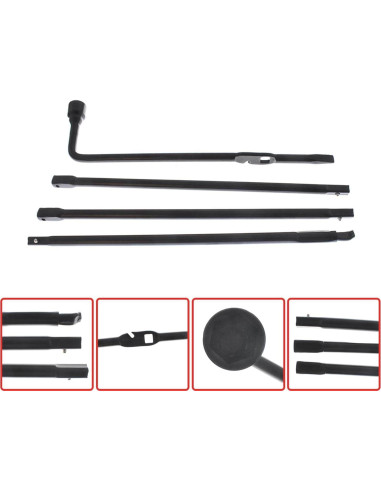 Kit de herramientas de llanta Labwork para Chevy Silverado 2000-2014