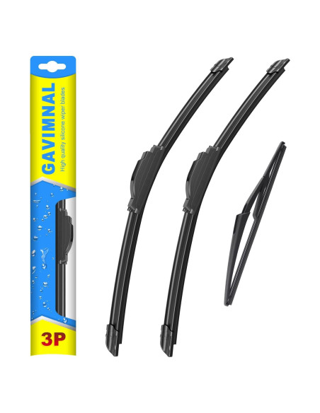 Limpiaparabrisas Gavimnal G para Fiat 500 2012-2019 (Juego 3)