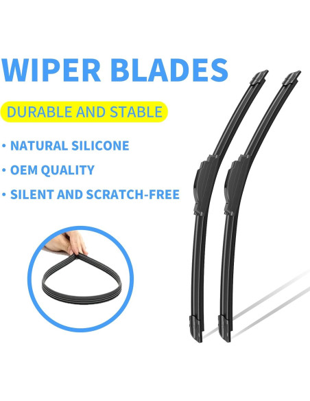 Limpiaparabrisas Gavimnal G para Fiat 500 2012-2019 (Juego 3)