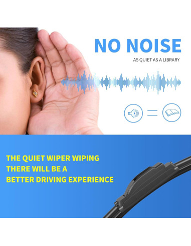 Limpiaparabrisas Gavimnal G para Fiat 500 2012-2019 (Juego 3)