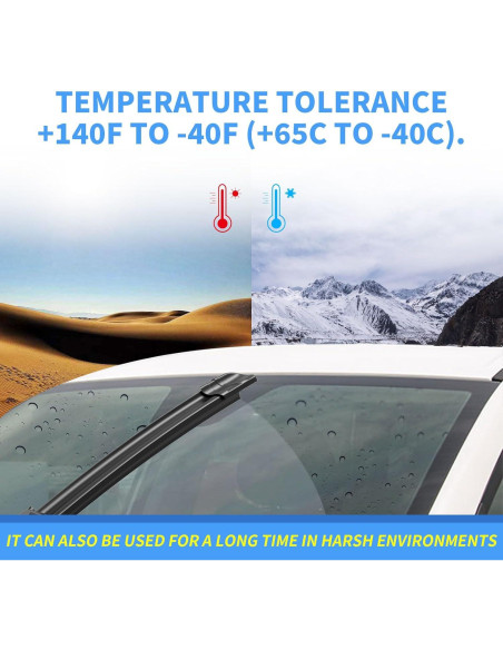 Limpiaparabrisas Gavimnal G para Fiat 500 2012-2019 (Juego 3)