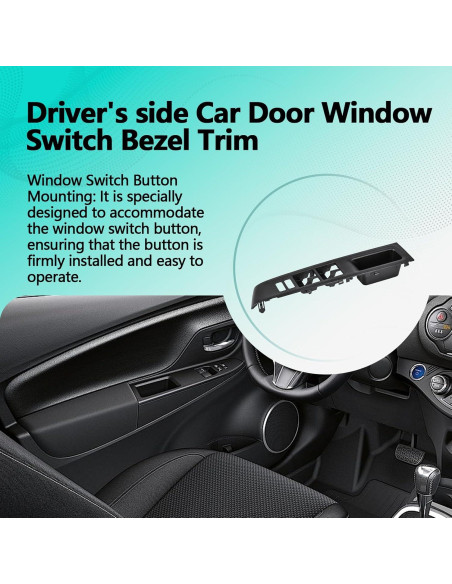 Moldura Interruptor Ventana Toyota Yaris 2012-2014 Quealzara