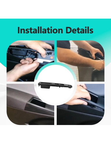 Moldura Interruptor Ventana Toyota Yaris 2012-2014 Quealzara