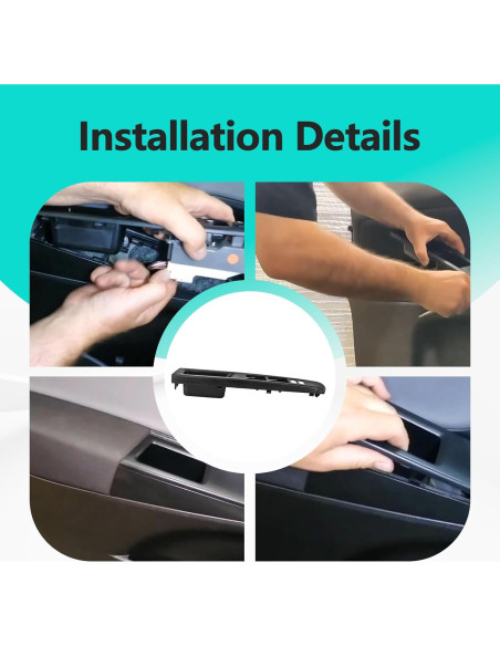 Moldura Interruptor Ventana Toyota Yaris 2012-2014 Quealzara