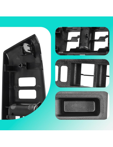 Moldura Interruptor Ventana Toyota Yaris 2012-2014 Quealzara